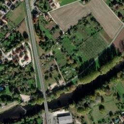 Vue satellite de Aire de camping-car à Fanlac à Fanlac