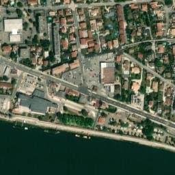 Vue satellite de Camping municipal Les Lucs à Mauves