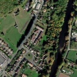 Vue satellite de Camping Le Moulin du Bleufond à Montignac-Lascaux