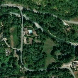 Vue satellite de Le pont de Manne à Saint-Thomas-en-Royans