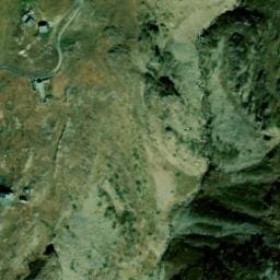 Vue satellite de Chalet-refuge des Mouterres à Mizoën