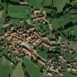 Vue satellite de Camping de Pinols à Ferrussac