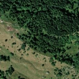 Vue satellite de Cabane des Clots (ou de Roybon) à Villard-de-Lans