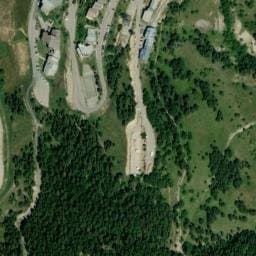 Vue satellite de Aire de camping-car Auris en Oisans à Le Bourg-d'Oisans