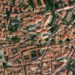Vue satellite de Parking Square Coiffier à Aiguilhe