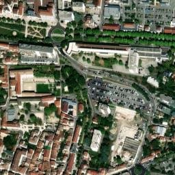 Vue satellite de Parking nuit — Romans-sur-Isère à Romans-sur-Isère