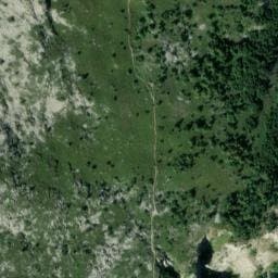 Vue satellite de Baraque du Col Vert à Saint-Paul-de-Varces