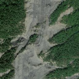 Vue satellite de Cabane forestière du Chemin du Facteur à Le Bourg-d'Oisans