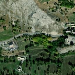 Vue satellite de Camping Le Gravelotte à La Grave