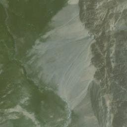 Vue satellite de Fontaine Chapelle St Michel à Névache
