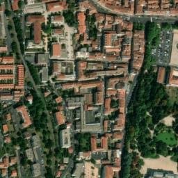 Vue satellite de Parking du Pensio à Aiguilhe