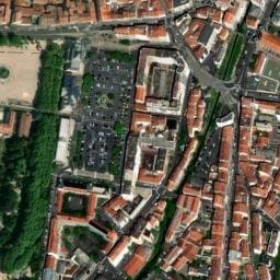 Vue satellite de Parking des Carmes à Aiguilhe