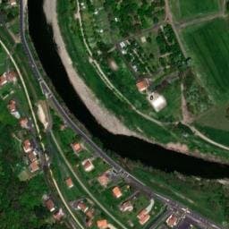 Vue satellite de Camping d'Audinet à Blavozy