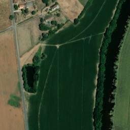 Vue satellite de Camping Pont de fournils à Saint-Laurent-des-Hommes