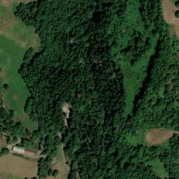 Vue satellite de Camping des Milans à Lascelle