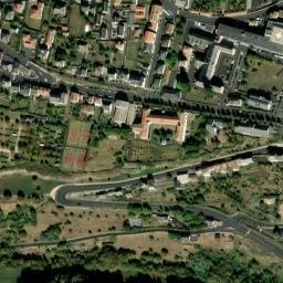 Vue satellite de Camping de mon Village - Camping** Car Park Les Orgues à Saint-Flour