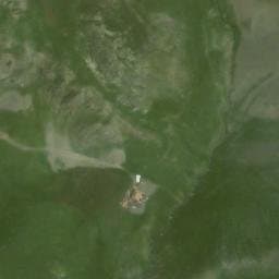 Vue satellite de Refuge du Clôt des Vaches à Le Monêtier-les-Bains