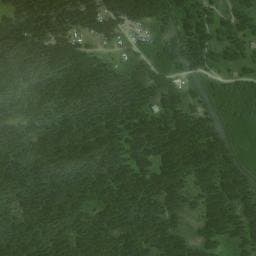 Vue satellite de Camping de Fontcouverte à Le Monêtier-les-Bains