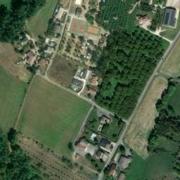 Vue satellite de Aire de Camping-Car Vercors Noix à Saint-Thomas-en-Royans