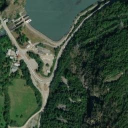 Vue satellite de Aire de repos à Le Bourg-d'Oisans (2) à Le Bourg-d'Oisans