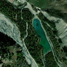 Vue satellite de Source du pont d'Arsine à Villar-d'Arêne