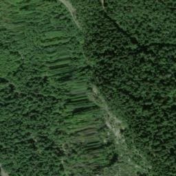 Vue satellite de Cabane du Chemin de la Pia à Corrençon-en-Vercors