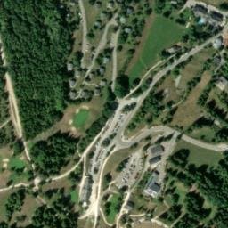 Vue satellite de Refuge des Hauts Plateaux à Corrençon-en-Vercors