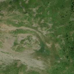 Vue satellite de Cabane de Combe Jargeatte (Côte Belle sur OSM) à Ornon