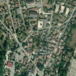Vue satellite de Aire de camping-car à Saint-Thomas-en-Royans (2) à Saint-Thomas-en-Royans