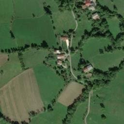 Vue satellite de Gîte La Batteuse à Saint-Martin-en-Vercors