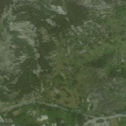 Vue satellite de Fontaine de l'office de tourisme à Névache
