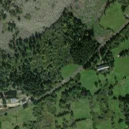 Vue satellite de Espace nature de Sabatoux à Queyrières