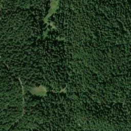 Vue satellite de Baraque forestière des Girodines à Corrençon-en-Vercors