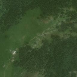 Vue satellite de Refuge Buffère à Névache