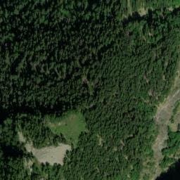 Vue satellite de Cabane de Belle Côte à Villard-Notre-Dame