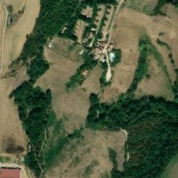 Vue satellite de Camping Simondon à Mauves