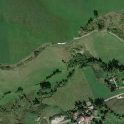 Vue satellite de Aire Naturelle de Camping les Moreaux à Saint-Martin-en-Vercors