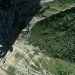 Vue satellite de Bivouac (1 tente) à Le Gua