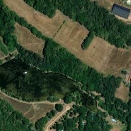 Vue satellite de Les Cabanes de Lara à Ménesplet