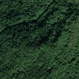 Vue satellite de Fontaine de Pré Moutet et Gaudissard 2 à Saint-Jean-en-Royans