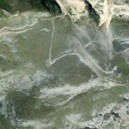 Vue satellite de Refuge du Grand Couloir (Pte Moucherolle) à Château-Bernard