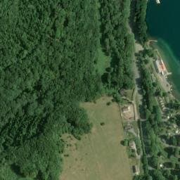Vue satellite de Au Pré du Lac à Saint-Théoffrey