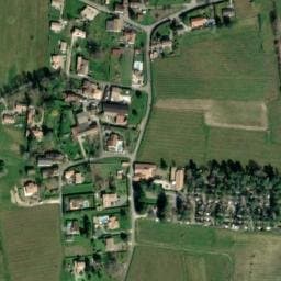 Vue satellite de Camping le pressoir à Petit-Palais-et-Cornemps