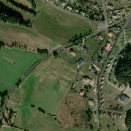 Vue satellite de Le Petit Bois camping à Ruynes-en-Margeride