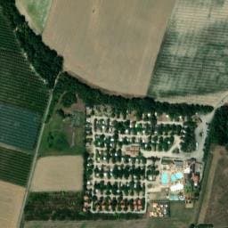 Vue satellite de Camping Le Soleil Fruité à La Roche-de-Glun