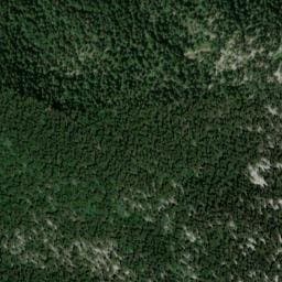 Vue satellite de Cabane de la Combe de Fer à Corrençon-en-Vercors