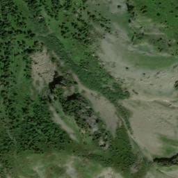 Vue satellite de Source de Comboursière à Lavaldens