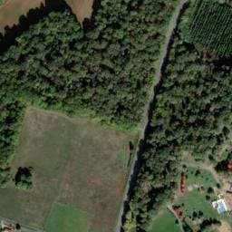 Vue satellite de Camping Lestaubière à Douville
