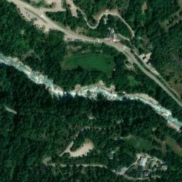 Vue satellite de Aire Camping-cars Venosc Les Ougiers à Villard-Notre-Dame