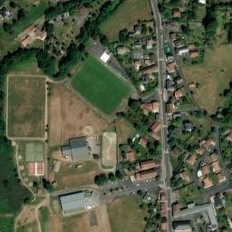Vue satellite de Camping du Moulin à Jussac